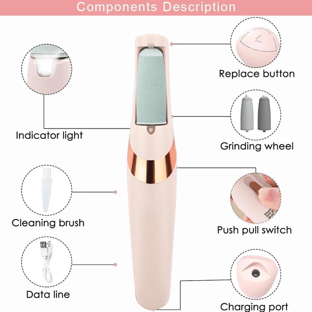Electric Pedicure Foot File & Callus Remover - Ajman
