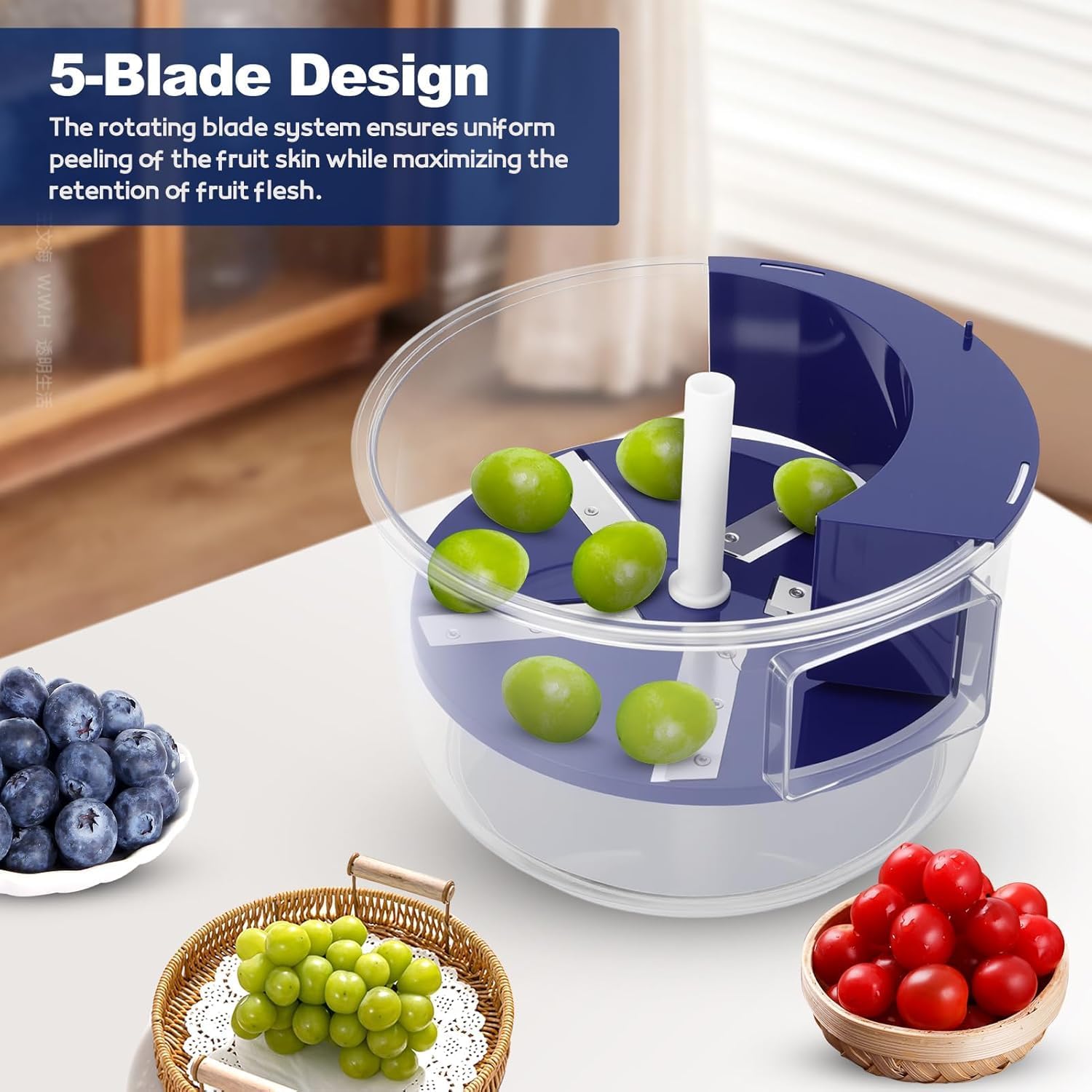 Automatic Small Fruit Peeler Machine آلة تقشير الفواكه الصغيرة الأوتوماتيكية - My Store