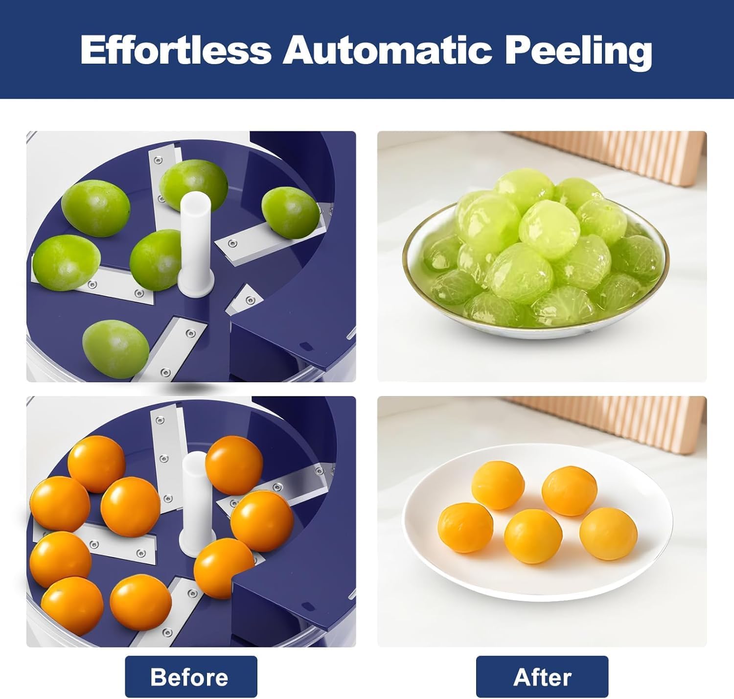 Automatic Small Fruit Peeler Machine آلة تقشير الفواكه الصغيرة الأوتوماتيكية - My Store