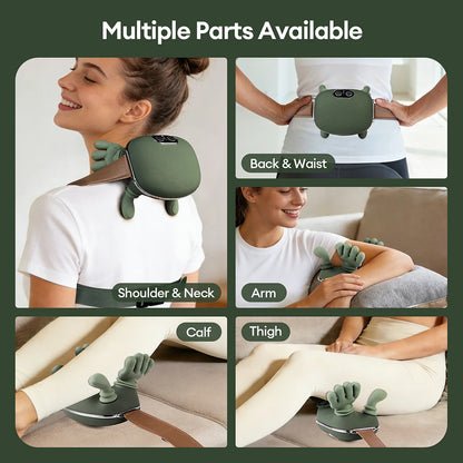Wireless Heated Neck & Shoulder Massager – 4D Deep Tissue - My Store