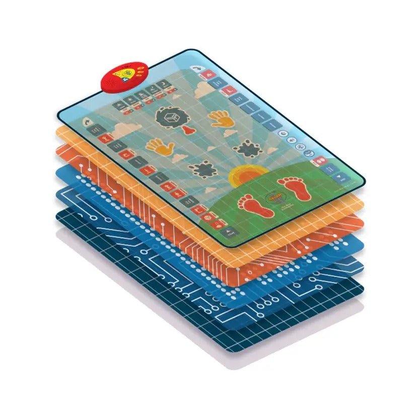 Kids Interactive Prayer Mat (Blue) | Learn Salah Step by Step - Ajman