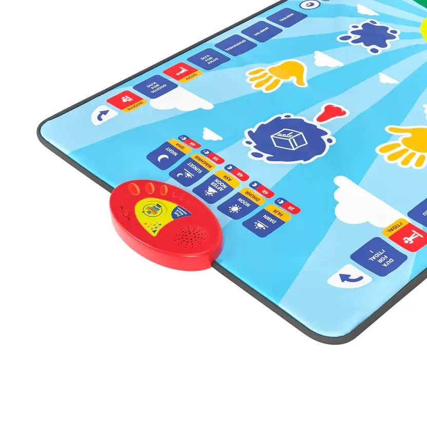 Kids Interactive Prayer Mat (Blue) | Learn Salah Step by Step - My Store