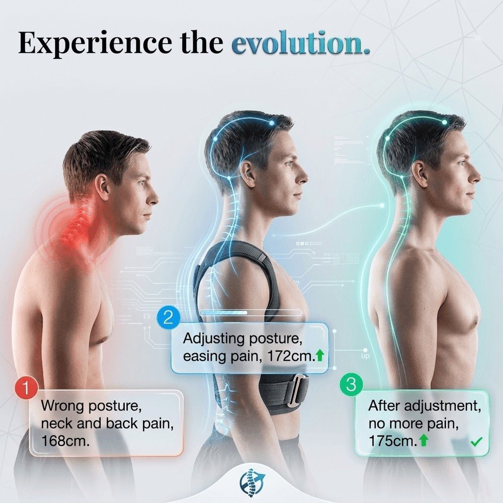 Ajman Gentle Posture Corrector | Tech - Neck & Shoulder Tension Relief - My Store