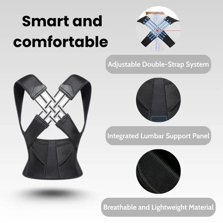 Ajman Gentle Posture Corrector | Tech - Neck & Shoulder Tension Relief - My Store