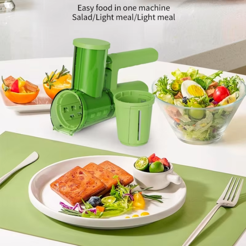 Electric Vegetable & Salad Cutter 4 - in - 1 - My Store