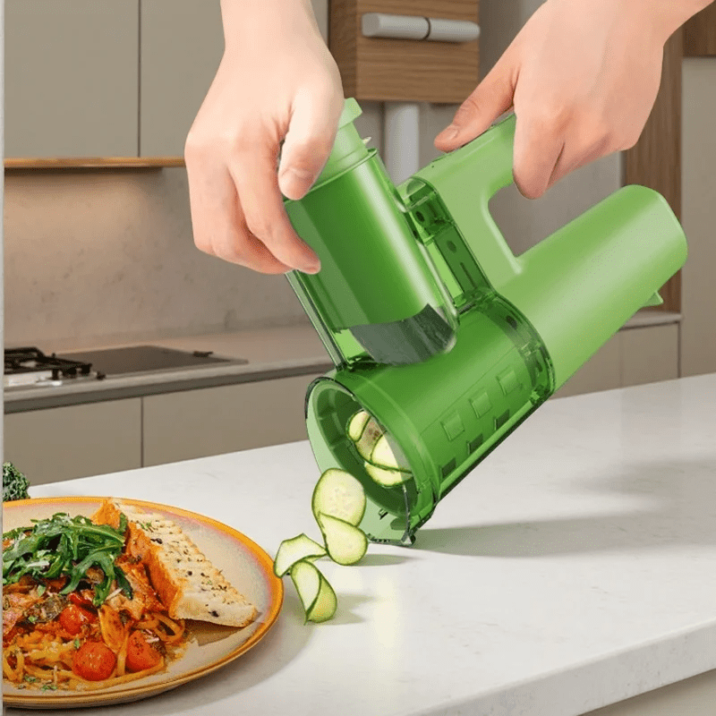Electric Vegetable & Salad Cutter 4 - in - 1 - My Store