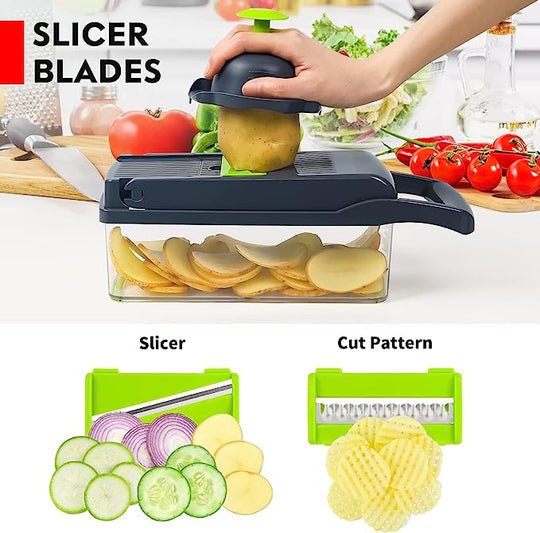 Vegetable Cutter Chopper and Slicer - My Store